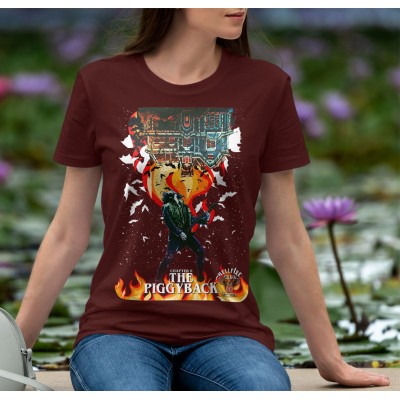 Дамска тениска Stranger Things S4 - Eddie Munson Hellfire Club